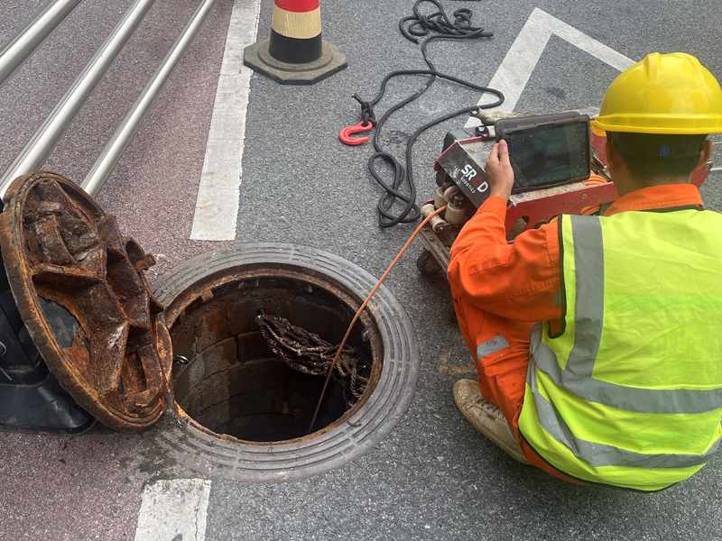麒麟市政管道内窥检测